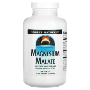 Source Naturals Magnesium Malate 3.750 mg 360 Tablets 021078005353