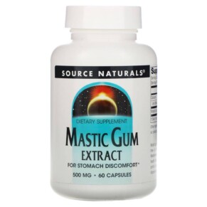 Source Naturals Mastic Gum Extract 500 mg 60 Capsules 021078014201