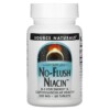 Source Naturals No-Flush Niacin 500 mg 60 Tablets 021078009214