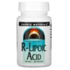 Source Naturals R-Lipoic Acid 100 mg 60 Tablets 3 Source Naturals R-Lipoic Acid 100 mg 60 Tablets 021078016649