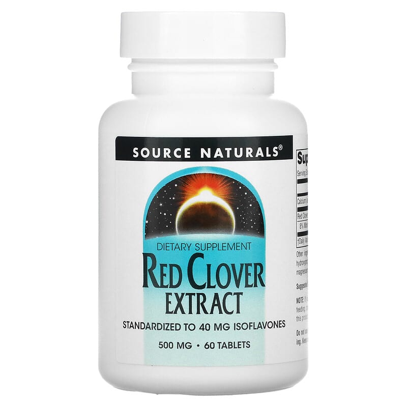 Source Naturals Red Clover Extract 500 mg 60 viên 1 Source Naturals Red Clover Extract 500 mg 60 Tablets 021078013266