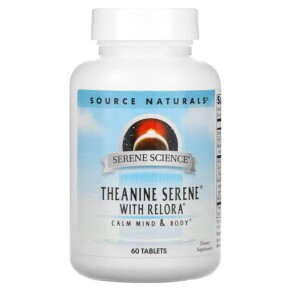 Source Naturals Serene Science Theanine Serene with Relora 60 Tablets 021078017721