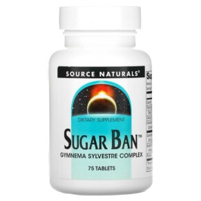 Source Naturals Sugar Ban 75 Tablets 021078007890