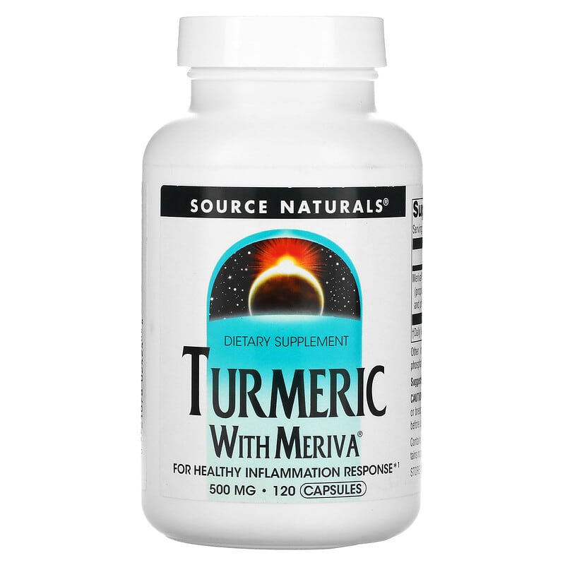 Source Naturals Turmeric With Meriva 500 mg 120 Capsules 1 Source Naturals Turmeric With Meriva 500 mg 120 Capsules 021078024248