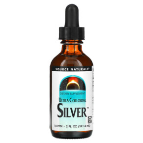 Source Naturals Ultra Colloidal Silver 10 PPM 2 fl oz (59.14 ml) 021078002208