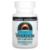Source Naturals Vanadium with Chromium 90 Tablets 021078018353