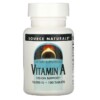 Source Naturals Vitamin A 10,000 IU 100 viên 2 Source Naturals Vitamin A 10.000 IU 100 Tablets 021078008286