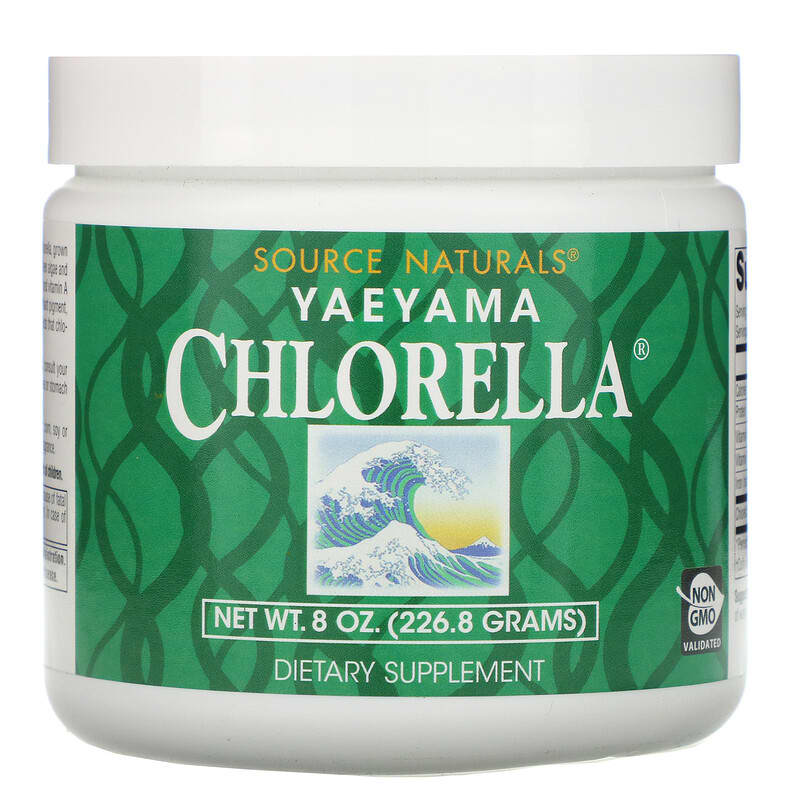Source Naturals Yaeyama Chlorella 8 oz (226.8 g) 1 Source Naturals Yaeyama Chlorella 8 oz (226.8 g) 021078015284