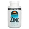 Source Naturals Zinc 50 mg 250 Tablets 021078003304