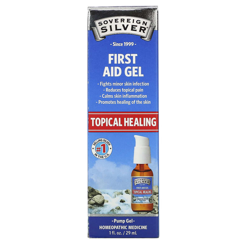Sovereign Silver First Aid Gel 1 fl oz (29 ml) 1 Sovereign Silver First Aid Gel 1 fl oz (29 ml) 684088500012
