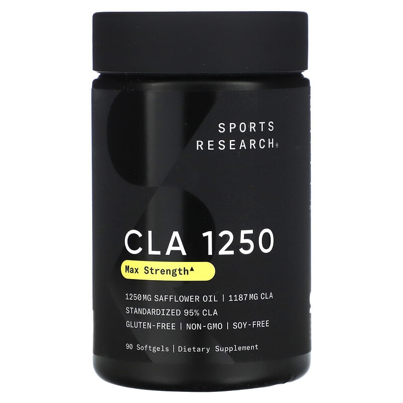 Sports Research CLA 1250 Max Potency 1,250 mg 90 Softgels 1 Sports Research CLA 1250 Max Strength 1.250 mg 90 Softgels 023249010562