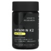 Sports Research Vitamin K2 Plant-Based 100 mcg 60 Veggie Softgels 3 Sports Research Vitamin K2 Plant-Based 100 mcg 60 Veggie Softgels 023249004394