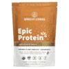 Sprout Living Epic Protein Organic Plant Protein + Superfoods Chocolate Maca 1 lb (456 g) 852457007060