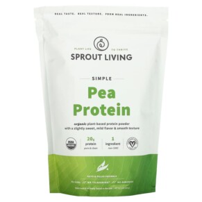 Sprout Living Simple Pea Protein 1 lb (454 g) 852457007565