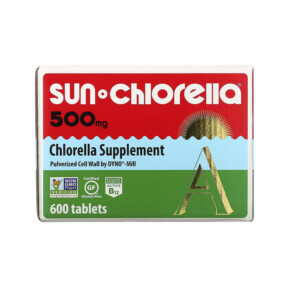 Sun Chlorella Chlorella 500 mg 600 Tablets 029918015128
