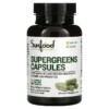 Sunfood Supergreens viên 155 mg 90 viên 3 Sunfood Supergreens Capsules 620 mg 90 Capsules 803813102288