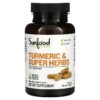 Sunfood Turmeric & Super Herbs 581 mg 90 Capsules 2 Sunfood Turmeric & Super Herbs 581 mg 90 Capsules 803813101144