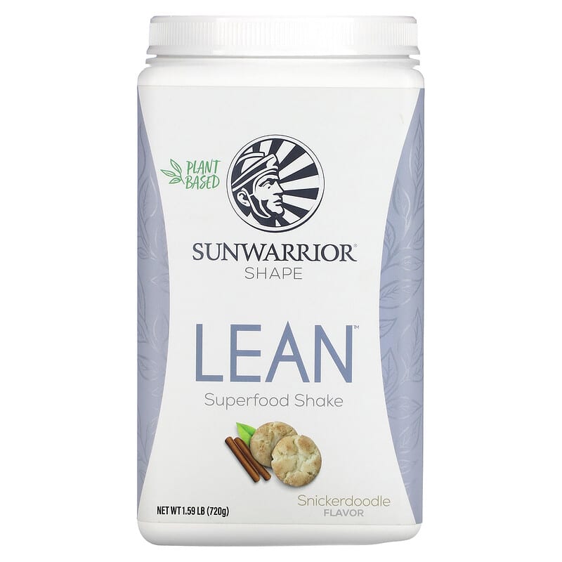 Sunwarrior Illumin8 Lean Meal Snickerdoodle 1.59 lb (720 g) 1 Sunwarrior Lean Superfood Shake Snickerdoodle 1.59 lb (720 g) 814784027647