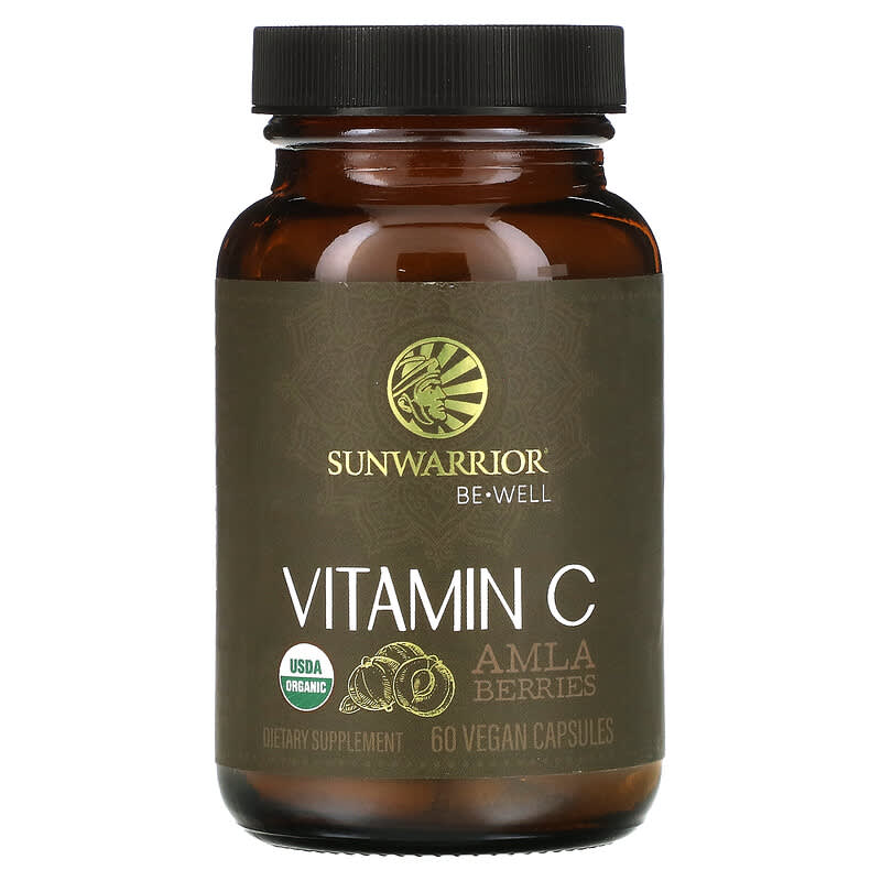 Sunwarrior Vitamin C 60 Vegan Capsules 1 Sunwarrior Vitamin C 60 Vegan Capsules 810100920067