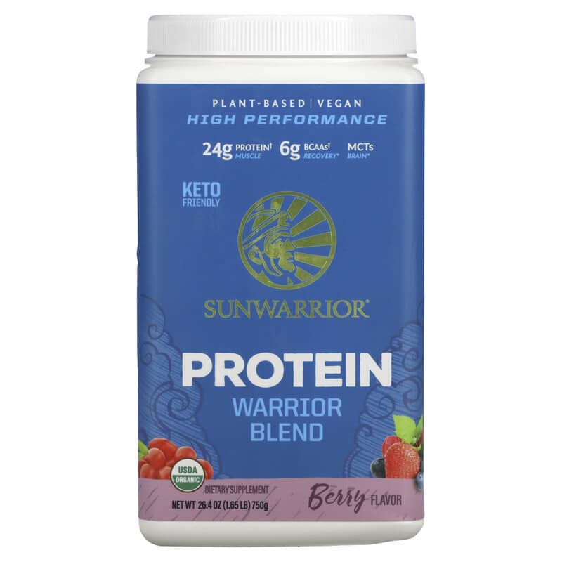 Sunwarrior Warrior Blend Protein Berry 1.65 lb (750 g) 1 Sunwarrior Warrior Blend Protein Berry 1.65 lb (750 g) 814784024233