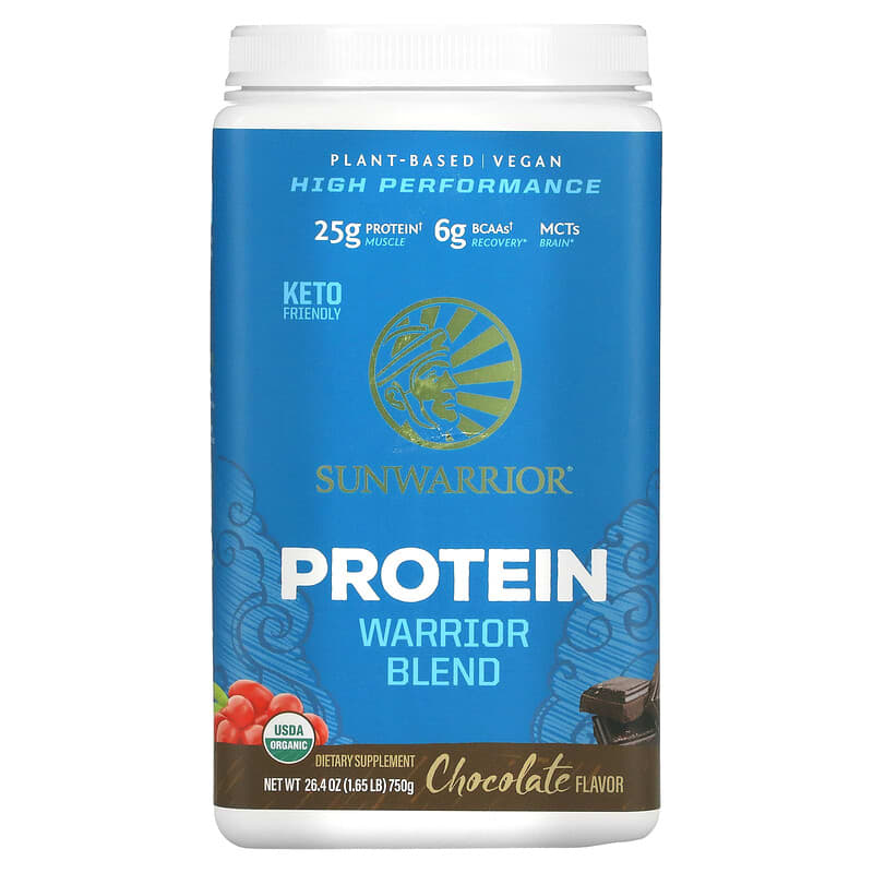 Sunwarrior Warrior Blend Protein Chocolate 1.65 lb (750 g) 1 Sunwarrior Warrior Blend Protein Chocolate 1.65 lb (750 g) 814784024257
