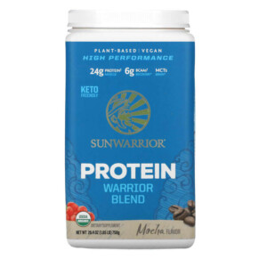 Sunwarrior Warrior Blend Protein Mocha 1.65 lb (750 g) 814784024271