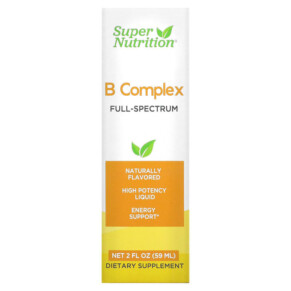Super Nutrition B Complex 2 fl oz (59 ml) 898220021987
