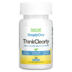 Super Nutrition SimplyOne Think Clearly 30 Tablets 033739002335