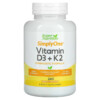 Super Nutrition Vitamin D3 + K2 240 Veggie Capsules 898220021246