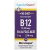 Superior Source Extra Strength B-12 B-6 & Folic Acid 10,000 mcg / 1,200 mcg 60 MicroLingual Instant Dissolve viên 2 Superior Source Extra Strength B-12 B-6 & Folic Acid 60 MicroLingual Instant Dissolve Tablets 076635908103