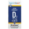 Superior Source Extra Strength Vitamin D3 125 mcg (5,000 IU) 100 MicroLingual Instant Dissolve viên 2 Superior Source Extra Strength D3 125 mcg (5.000 IU) 100 MicroLingual Instant Dissolve Tablets 076635908608