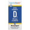 Superior Source D3 Extra Strength MicroLingual 250 mcg (10,000 IU) 100 viên 2 Superior Source Extra Strength D3 250 mcg (10.000 IU) 100 MicroLingual Instant Dissolve Tablets 076635908707