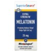 Superior Source Extra Strength Melatonin 25 mg 60 MicroLingual Instant Dissolve viên 2 Superior Source Extra Strength Melatonin 25 mg 60 MicroLingual Instant Dissolve Tablets 076635921003