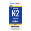 Superior Source Vitamin K-2 500 mcg 60 MicroLingual Instant Dissolve viên 3 Superior Source Vitamin K-2 500 mcg 60 MicroLingual Instant Dissolve Tablets 076635904105