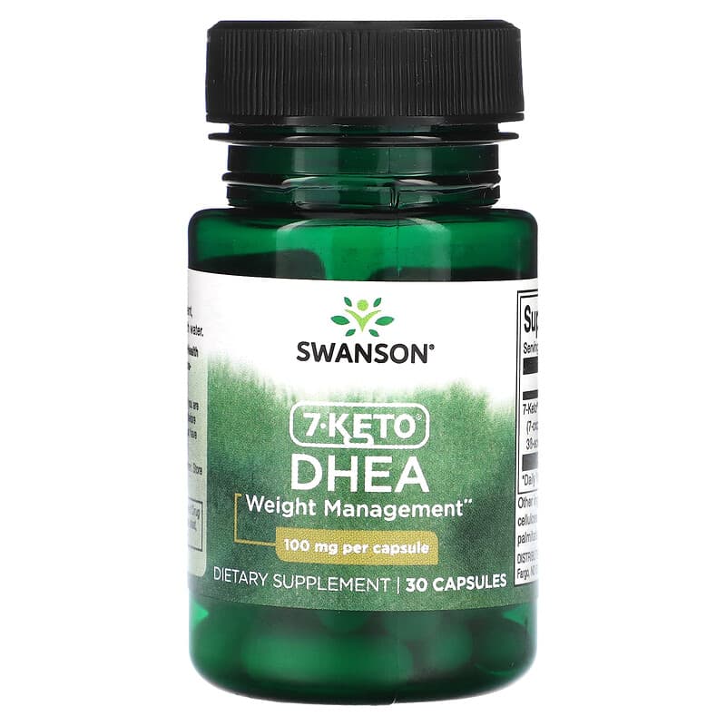 Swanson 7-Keto DHEA 100 mg 30 Capsules 1 Swanson 7-Keto DHEA 100 mg 30 Capsules 087614040400
