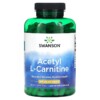 Swanson Acetyl L-Carnitine 500 mg 240 Veggie Capsules 2 Swanson Acetyl L-Carnitine 500 mg 240 Veggie Capsules 087614116501