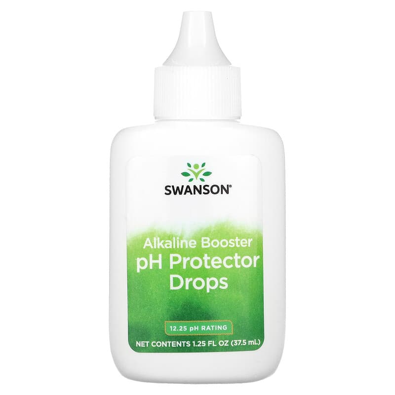 Swanson Alkaline Booster pH Protector Drops 1.25 fl oz (37.5 ml) 1 Swanson Alkaline Booster pH Protector Drops 1.25 fl oz (37.5 ml) 087614100098