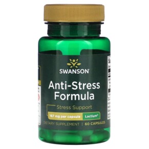 Swanson Anti-Stress Formula 167 mg 60 Capsules 087614023694