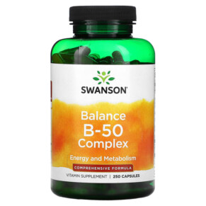 Swanson Balance B-50 Complex 250 Capsules 087614010588