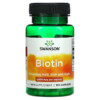 Swanson Biotin 5,000 mcg 100 viên 3 Swanson Biotin 5.000 mcg 100 Capsules 087614018775