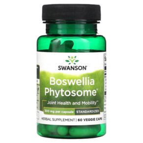 Swanson Boswellia Phytosome 300 mg 60 Veggie Caps 087614027913