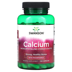Swanson Calcium 120 Capsules 087614111599
