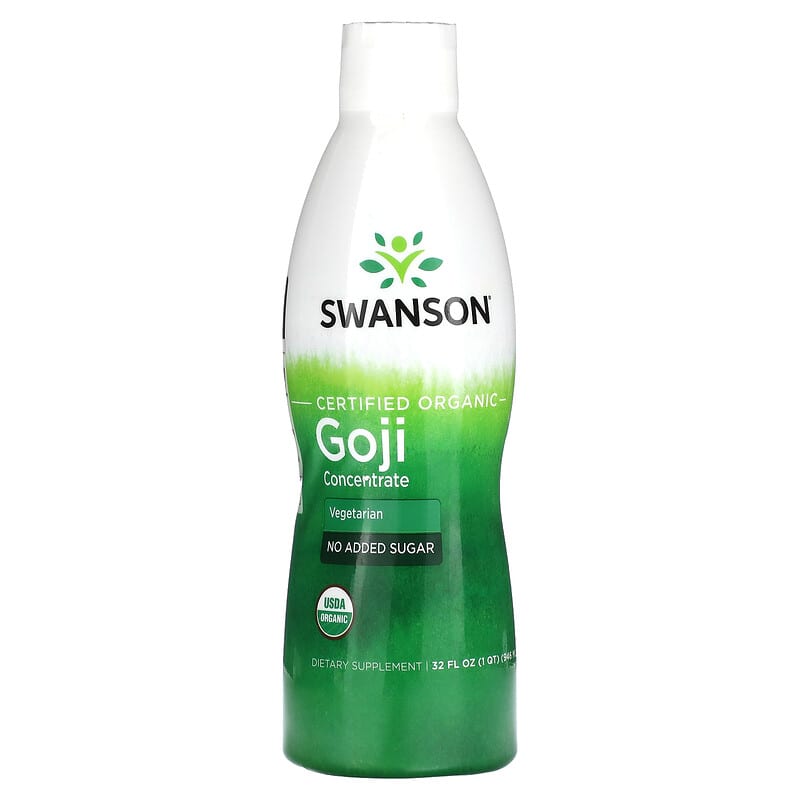 Swanson Certified Organic Goji Concentrate 32 fl oz (946 ml) 1 Swanson Certified Organic Goji Concentrate 32 fl oz (946 ml) 087614241548