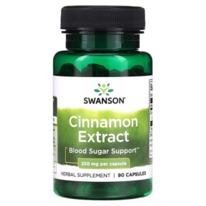 Swanson Cinnamon Extract 250 mg 90 Capsules 087614141145