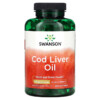 Swanson Cod Liver Oil Double Strength 700 mg 250 Softgels 3 Swanson Cod Liver Oil Double Strength 700 mg 250 Softgels 087614117638