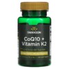 Swanson CoQ10 + Vitamin K2 60 Softgels 2 Swanson CoQ10 + Vitamin K2 60 Softgels 087614210698