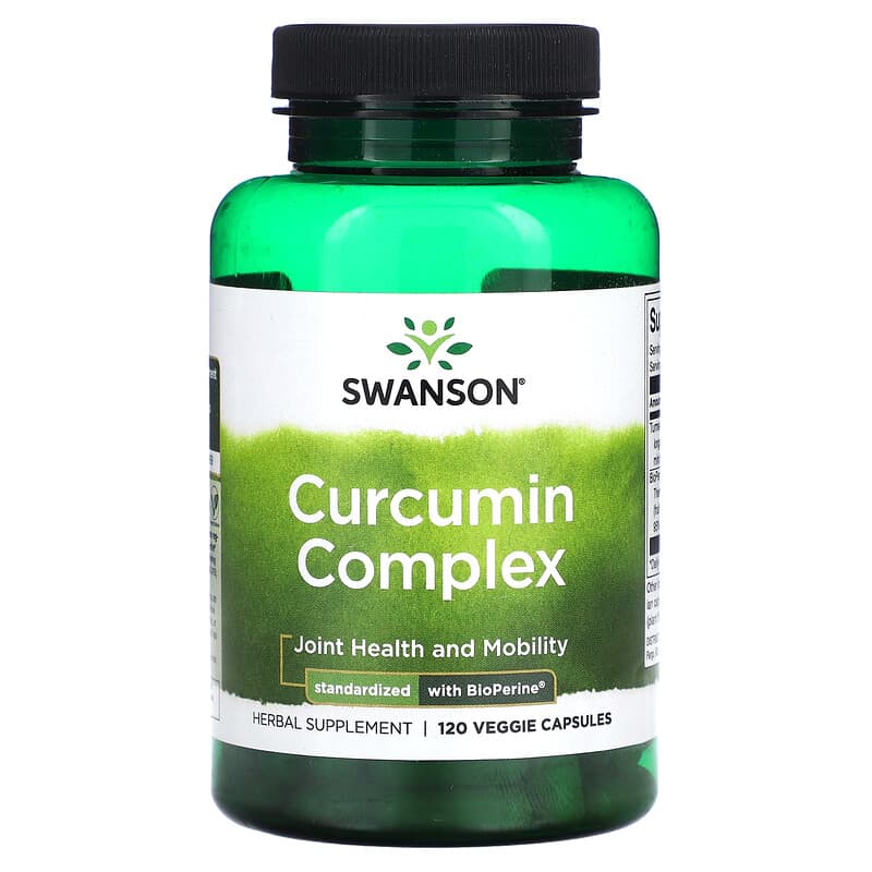 Swanson Curcumin Complex 120 Veggie Capsules 1 Swanson Curcumin Complex 120 Veggie Capsules 087614142845