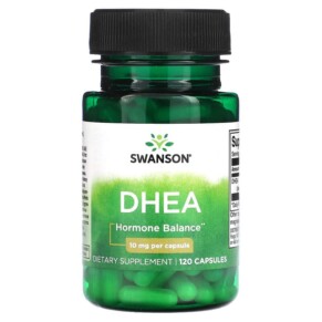 Swanson DHEA 10 mg 120 Capsules 087614110417
