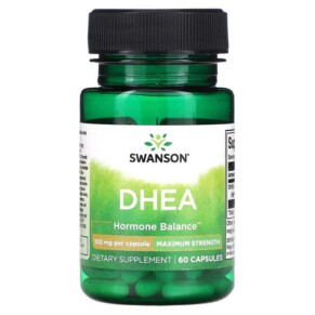 Swanson DHEA 100 mg 60 Capsules 087614022628
