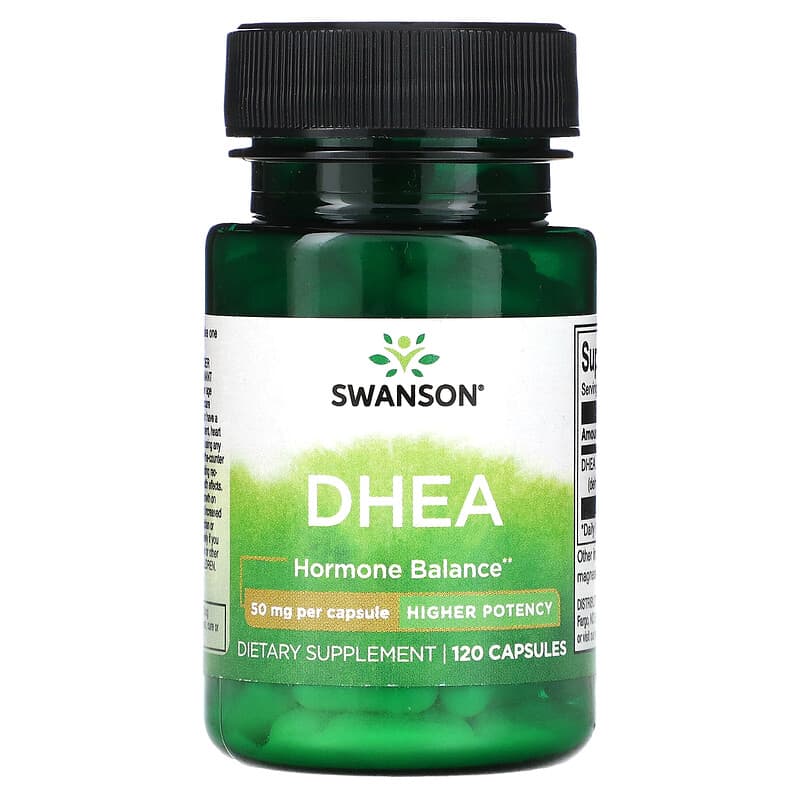 Swanson DHEA 50 mg 120 Capsules 1 Swanson DHEA 50 mg 120 Capsules 087614022611